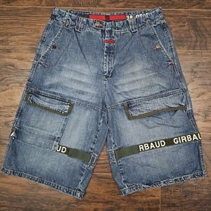 Marithe Francois Girbaud Blue Jean Shorts